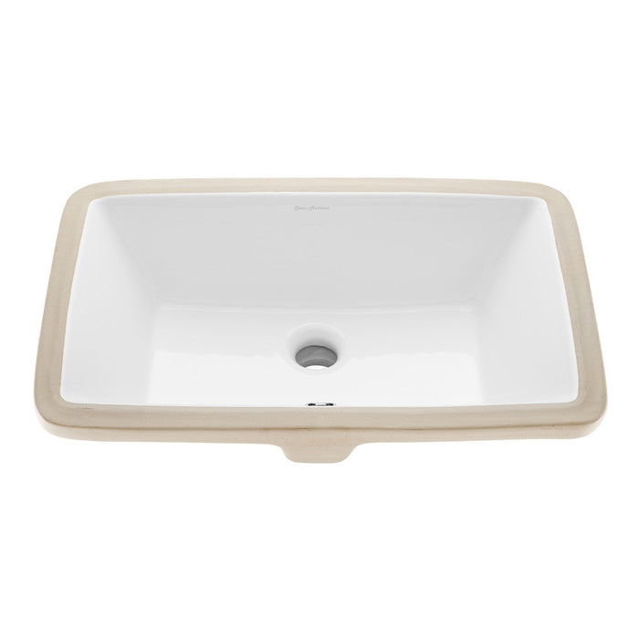 Swiss Madison Voltaire 21 Rectangular Under-Mount Bathroom Sink - SM-UM625