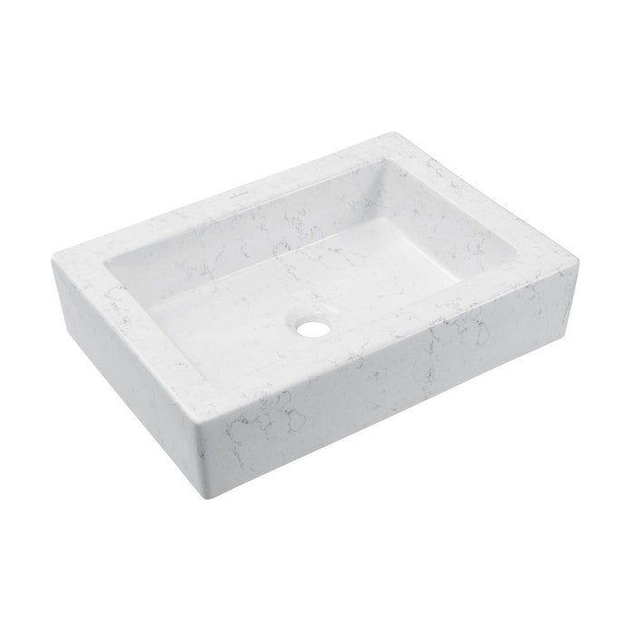 Swiss Madison Voltaire 22" Ceramic Vessel Bathroom Sink in Static White - SM-VSM282W2