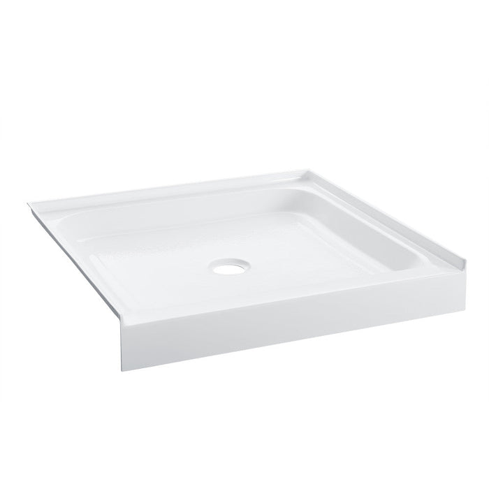 Swiss Madison Voltaire 36" x 36" Acrylic White, Single-Threshold, Center Drain, Shower Base - SM-SB511