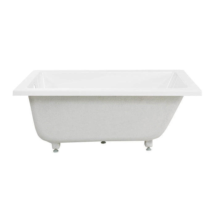 Swiss Madison Voltaire 48" x 30" Reversible Drain Drop-In Bathtub - SM-DB0513GW