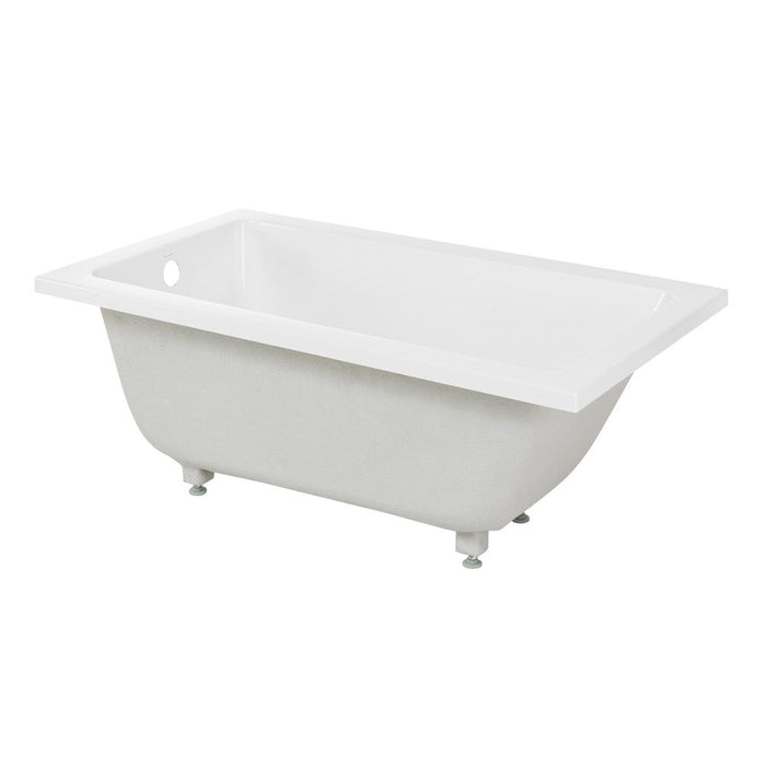 Swiss Madison Voltaire 48" x 30" Reversible Drain Drop-In Bathtub - SM-DB0513GW