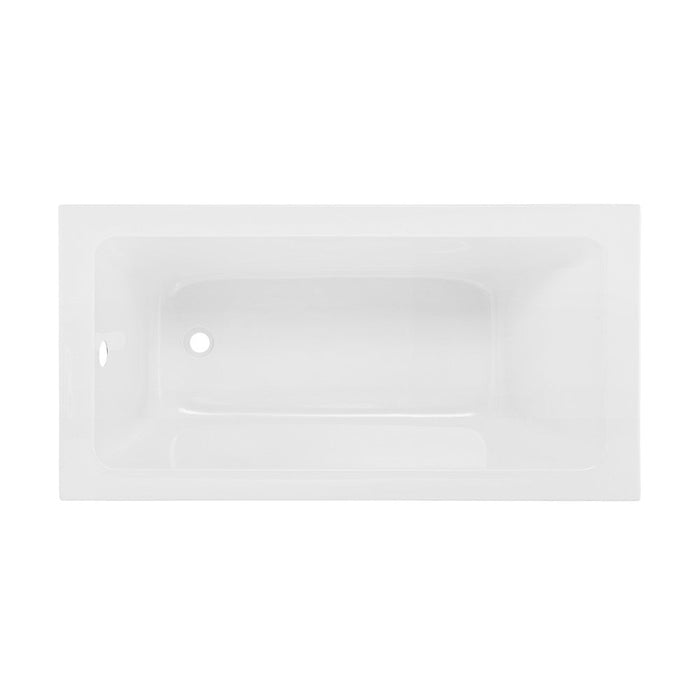 Swiss Madison Voltaire 48" x 30" Reversible Drain Drop-In Bathtub - SM-DB0513GW