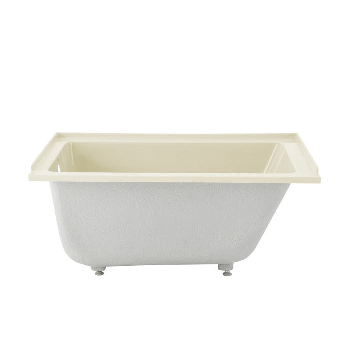 Swiss Madison Voltaire 48" x 32" Left-Hand Drain Alcove Bathtub in Bisque - SM-DB561BQ