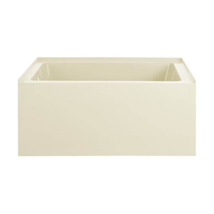 Swiss Madison Voltaire 48" x 32" Left-Hand Drain Alcove Bathtub with Apron in Bisque - SM-AB552BQ