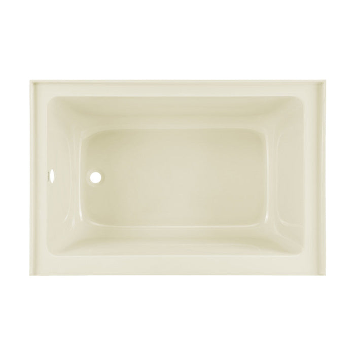 Swiss Madison Voltaire 48" x 32" Left-Hand Drain Alcove Bathtub with Apron in Bisque - SM-AB552BQ