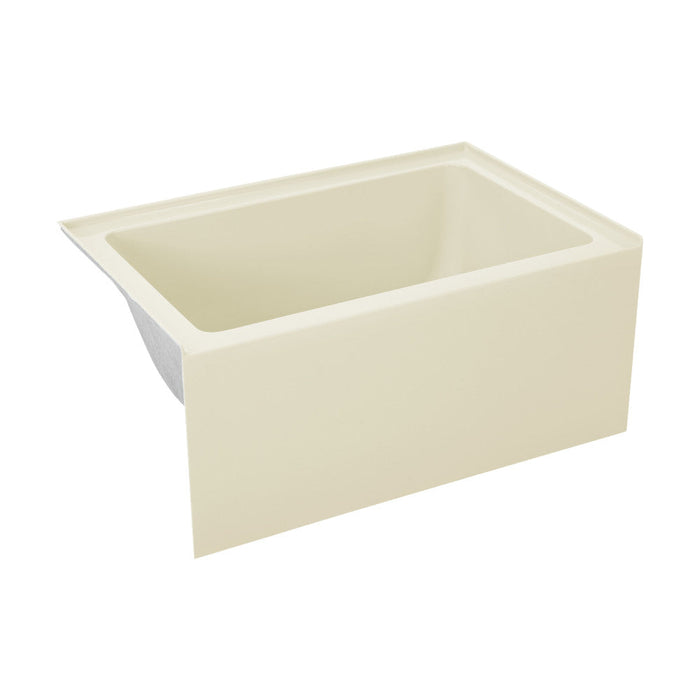 Swiss Madison Voltaire 48" x 32" Left-Hand Drain Alcove Bathtub with Apron in Bisque - SM-AB552BQ