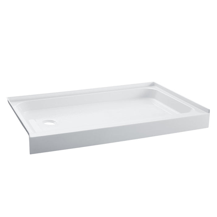 Swiss Madison Voltaire 48" x 36" Acrylic White, Single-Threshold, Left Drain, Shower Base - SM-SB508