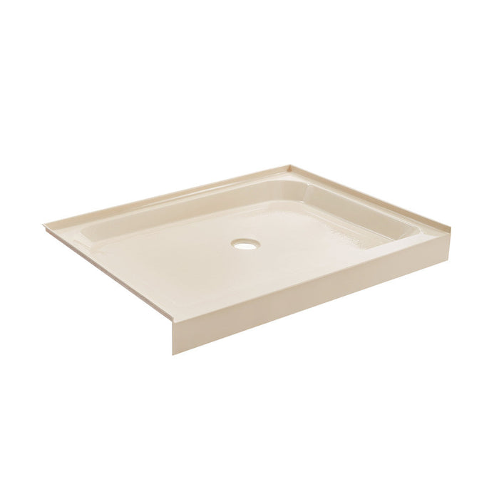 Swiss Madison Voltaire 48" x 36" Single-Threshold, Center Drain, Shower Base in Bisque - SM-SB510V