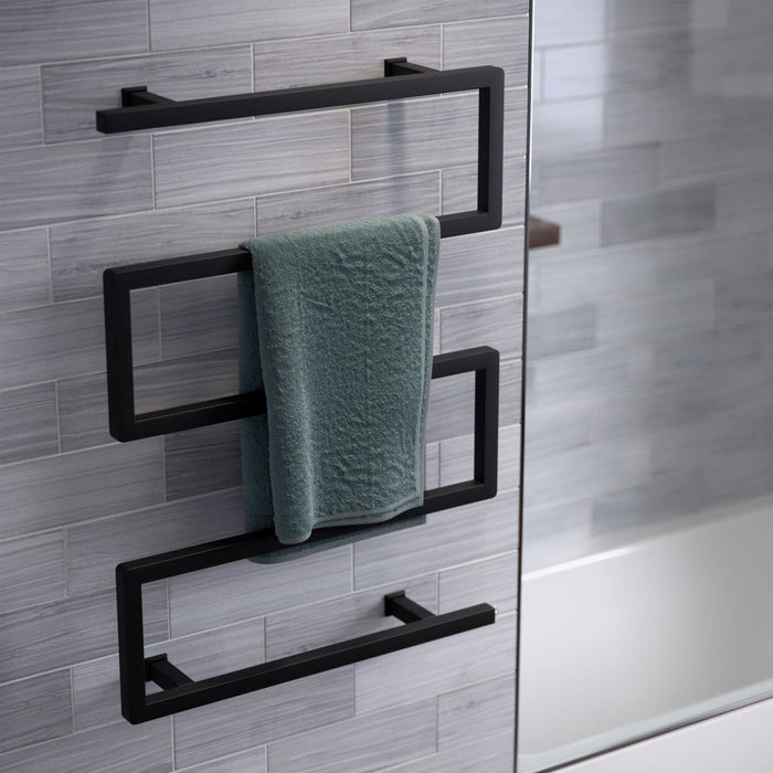 Swiss Madison Voltaire 5-Bar Electric Towel Warmer in Matte Black - SM-TW00MB