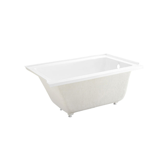 Swiss Madison Voltaire 54" x 30" Acrylic Glossy White, Alcove, Integral Right-Hand Drain, Bathtub - SM-AB563