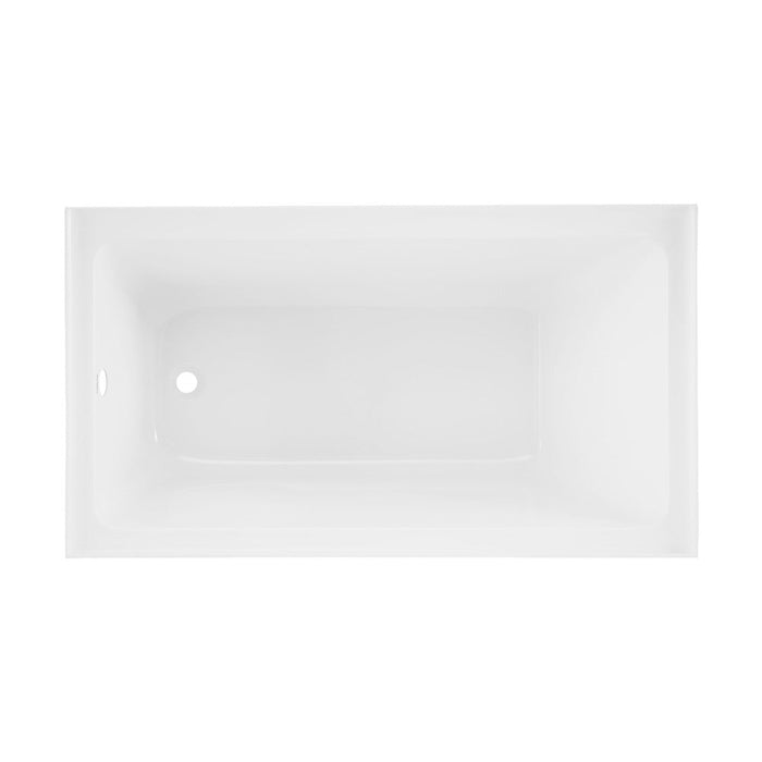 Swiss Madison Voltaire 54" x 30" Left-Hand Drain Alcove Bathtub with Apron - SM-AB557