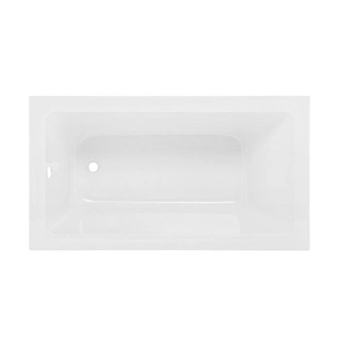 Swiss Madison Voltaire 54" x 30" Reversible Drain Drop-In Bathtub - SM-DB572