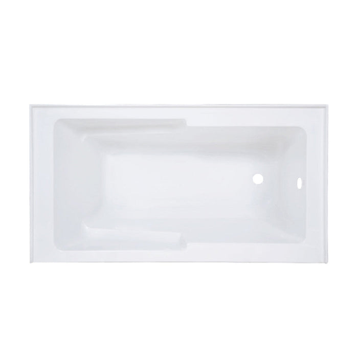 Swiss Madison Voltaire 60" x 30" Right-Hand Drain Alcove Bathtub with Apron and Armrest - SM-AB540