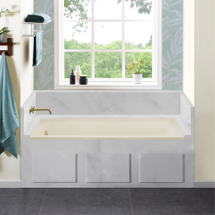 Swiss Madison Voltaire 60" x 30" Left-Hand Drain Alcove Bathtub in Bisque - SM-DB559BQ