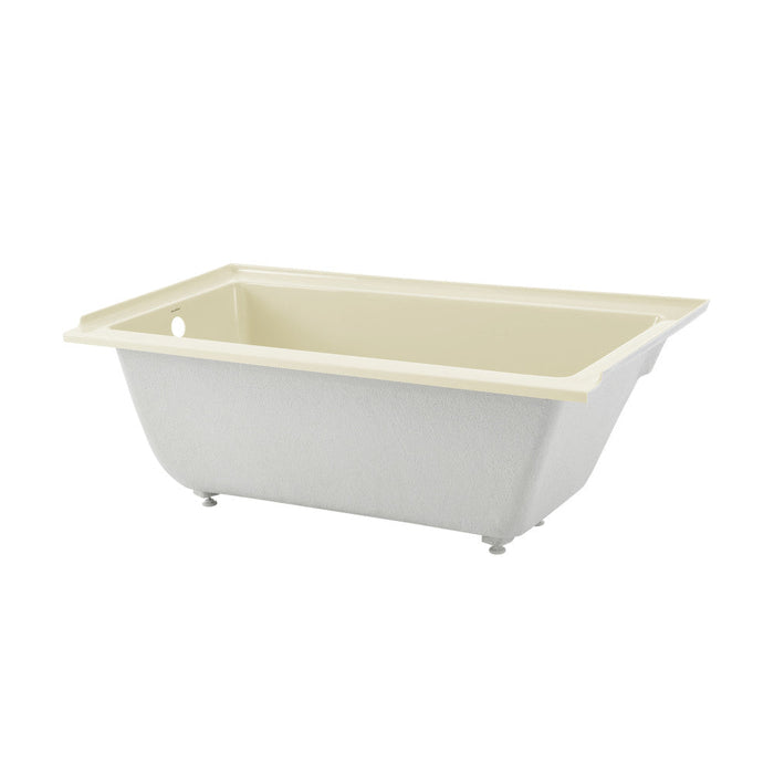 Swiss Madison Voltaire 60" x 30" Left-Hand Drain Alcove Bathtub in Bisque - SM-DB559BQ