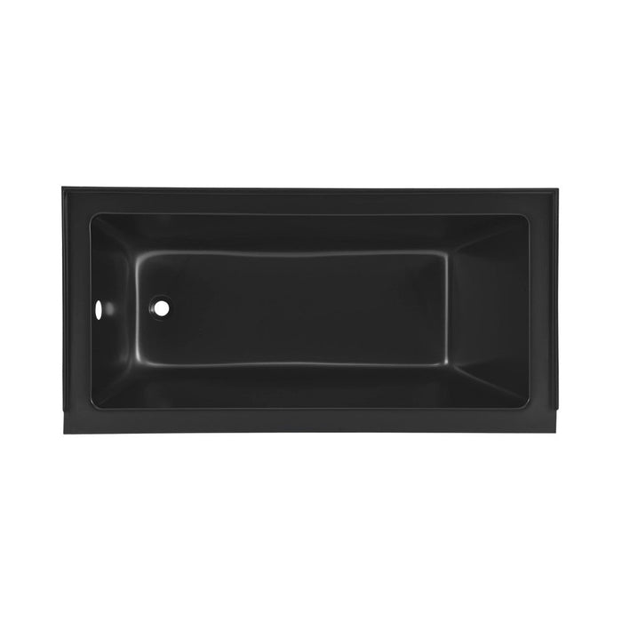 Swiss Madison Voltaire 60" x 30" Left-Hand Drain Alcove Bathtub in Matte Black - SM-DB559MB