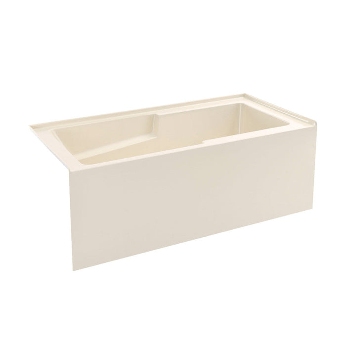 Swiss Madison Voltaire 60" x 30" Left-Hand Drain Alcove Bathtub with Apron in Bisque - SM-AB541BQ