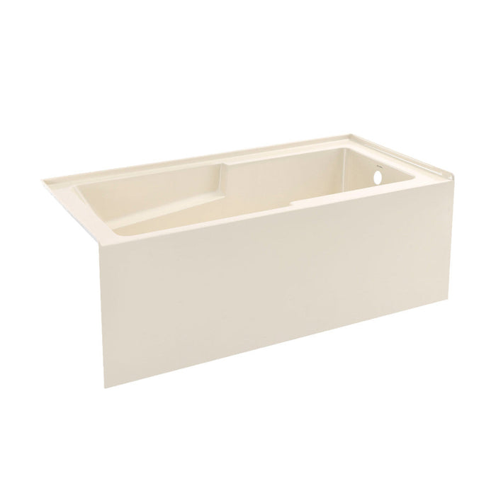 Swiss Madison Voltaire 60" x 30" Right-Hand Drain Alcove Bathtub with Apron in Bisque - SM-AB540BQ