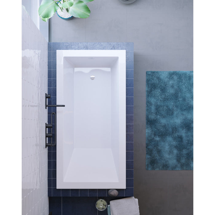 Swiss Madison Voltaire 60" x 30" Reversible Drain Drop-In Bathtub - SM-DB569