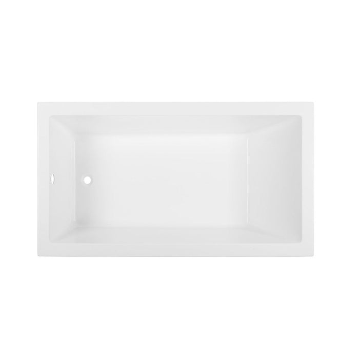 Swiss Madison Voltaire 60" x 36" Reversible Drain Drop-In Bathtub - SM-DB570