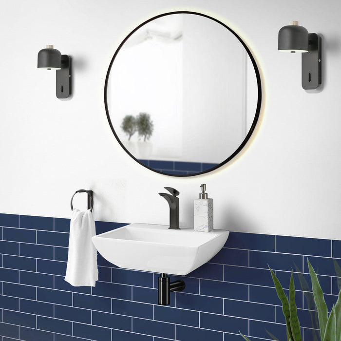 Swiss Madison Sublime Compact Ceramic Wall Hung Sink - SM-WS317