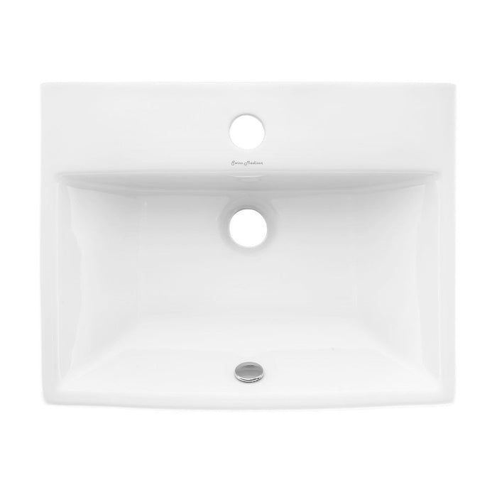 Swiss Madison Sublime Compact Ceramic Wall Hung Sink - SM-WS317