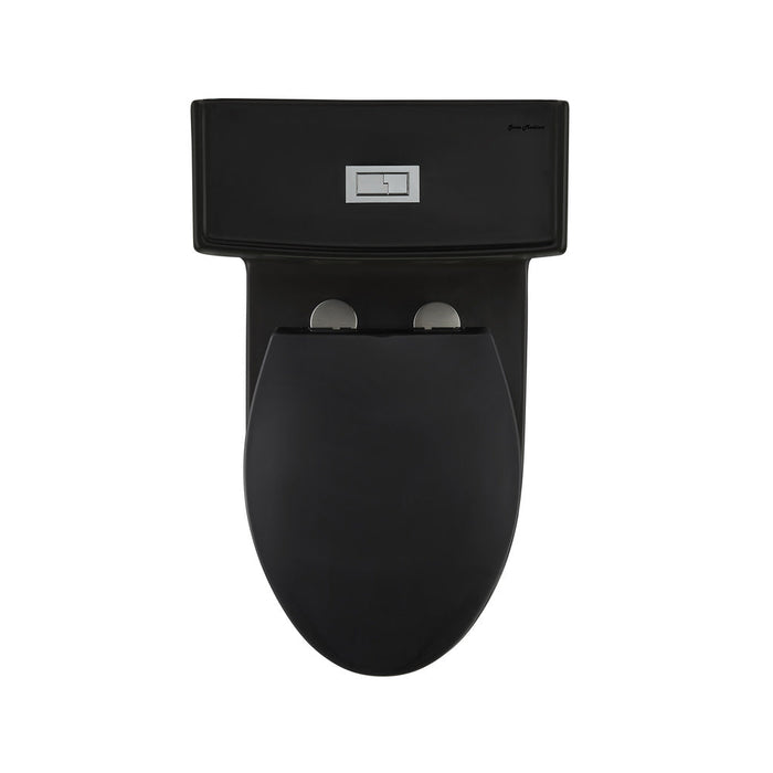 Swiss Madison Voltaire One-Piece Elongated Toilet Dual-Flush 1.1/1.6 gpf in Matte Black - SM-1T113MB