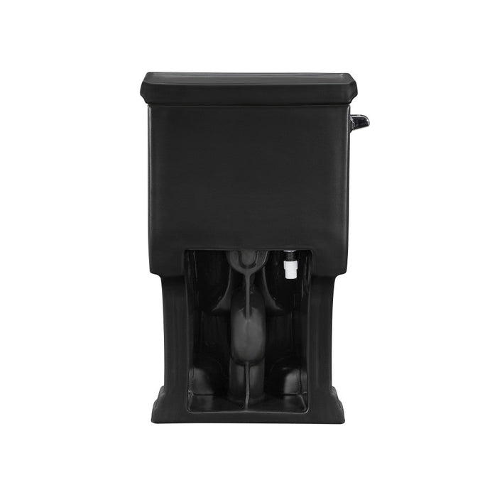 Swiss Madison Voltaire One-Piece Elongated Toilet Left Side Flush Handle 1.28 gpf in Matte Black - SM-1T114MB