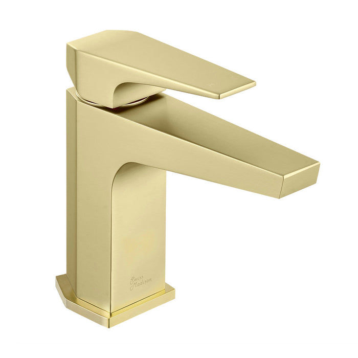 Swiss Madison Voltaire Single Hole, Single-Handle, Bathroom Faucet in Brushed Gold - SM-BF40BG