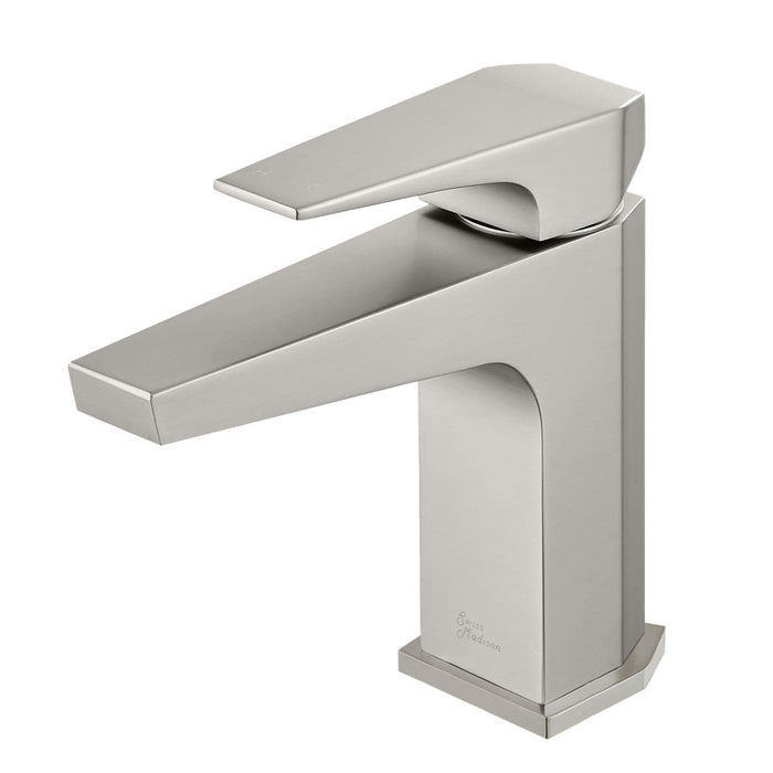 Swiss Madison Voltaire Single Hole, Single-Handle, Bathroom Faucet in Brushed Nickel - SM-BF40BN