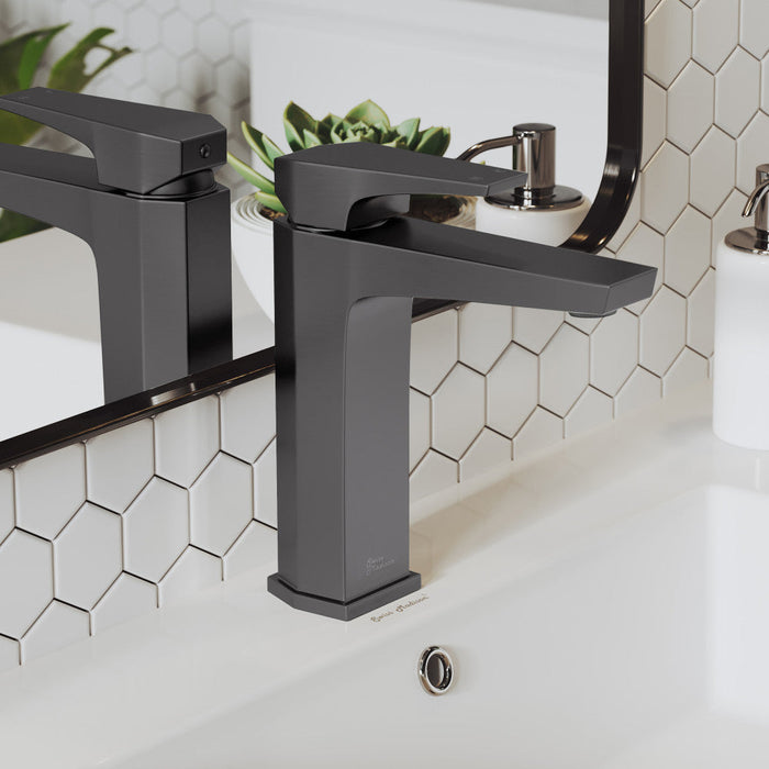 Swiss Madison Voltaire Single Hole, Single-Handle, Bathroom Faucet in Gunmetal Grey - SM-BF40GG