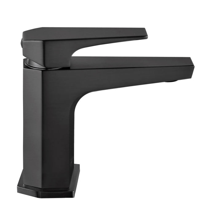 Swiss Madison Voltaire Single Hole, Single-Handle, Bathroom Faucet in Matte Black - SM-BF40MB