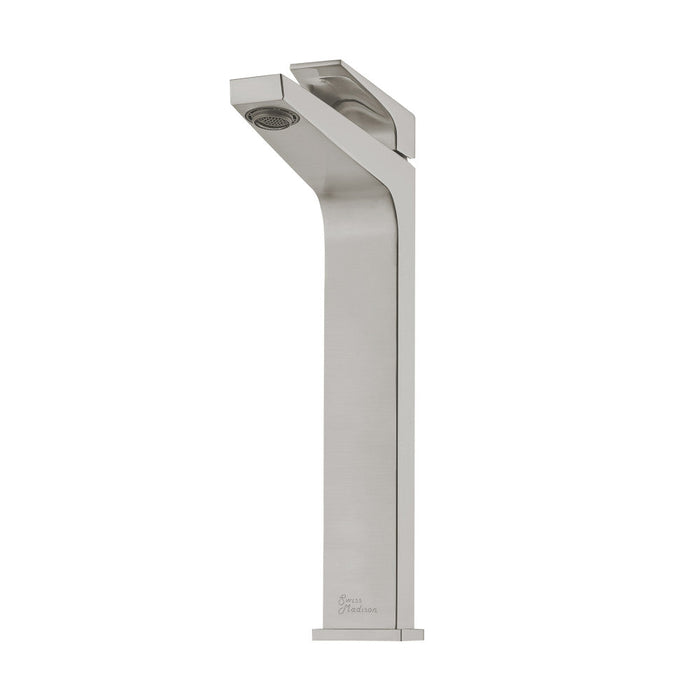 Swiss Madison Voltaire Single Hole, Single-Handle, High Arc Bathroom Faucet in Brushed Nickel - SM-BF41BN