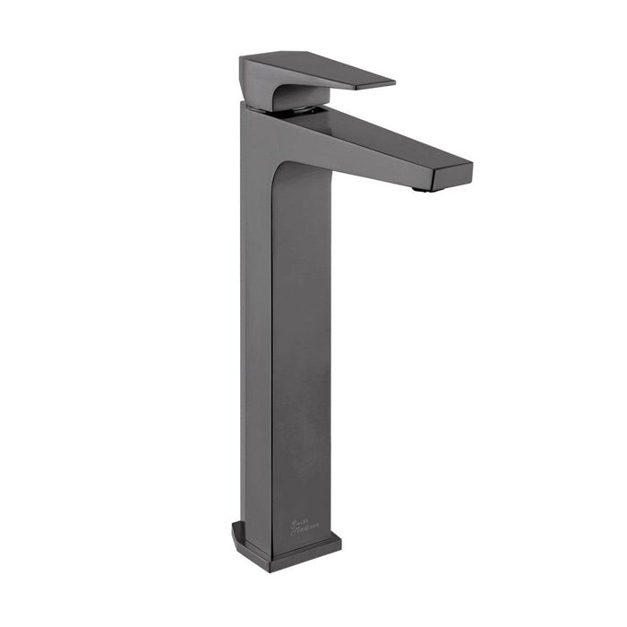 Swiss Madison Voltaire Single Hole, Single-Handle, High Arc Bathroom Faucet in Gunmetal Grey - SM-BF41GG