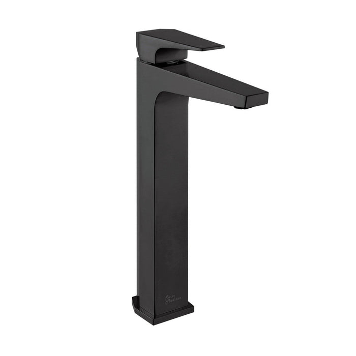 Swiss Madison Voltaire Single Hole, Single-Handle, High Arc Bathroom Faucet in Matte Black - SM-BF41MB