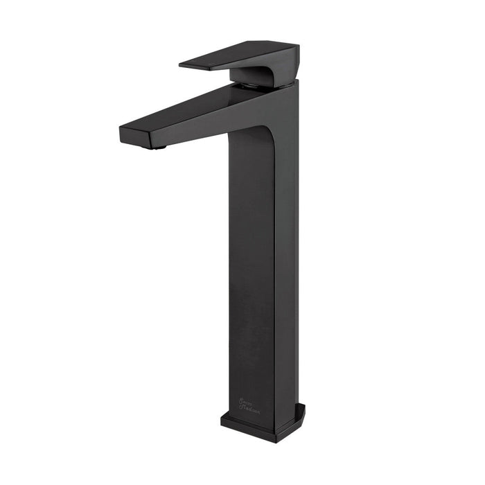 Swiss Madison Voltaire Single Hole, Single-Handle, High Arc Bathroom Faucet in Matte Black - SM-BF41MB