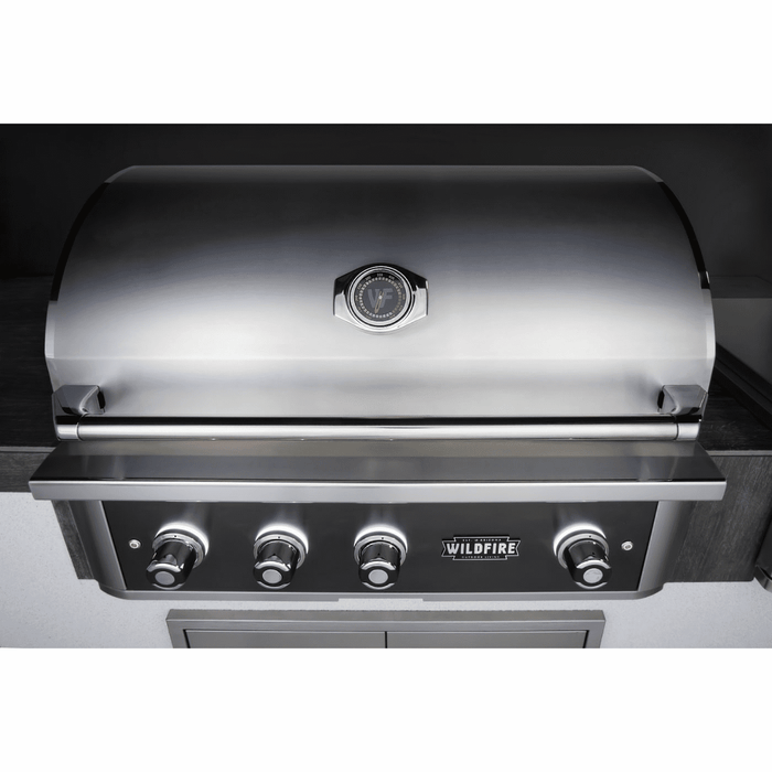 Wildfire THE RANCH PRO 36" GAS GRILL BLACK 304 SS WF-PRO36G-RH-LP