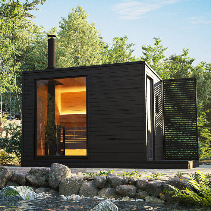 KUUT L Wood Heated Premium Sauna
